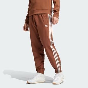 Adidas Men's Brown Joggers with White Stripes Brand New with Tags